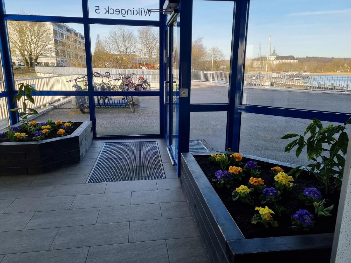 Ferienwohnung Schleiloge Mit Panoramablick Auf Die Schlei Schleswig Extérieur photo
