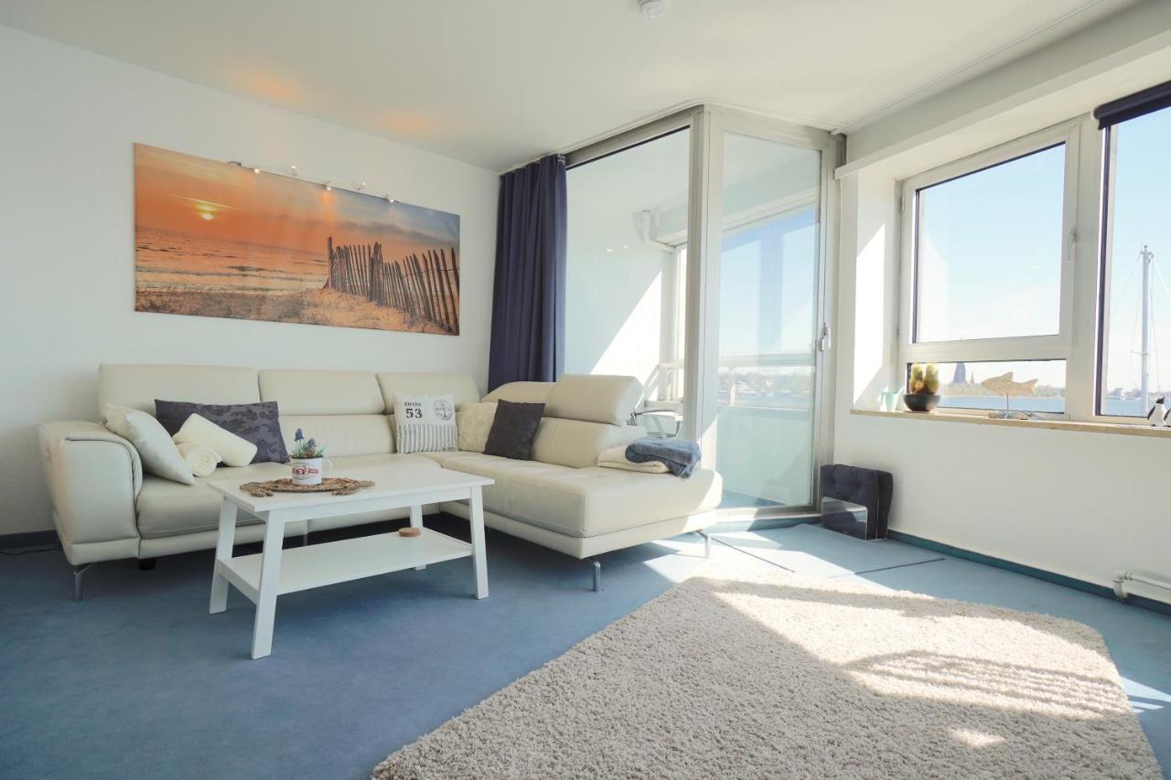 Ferienwohnung Schleiloge Mit Panoramablick Auf Die Schlei Schleswig Extérieur photo